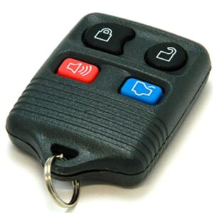 OEM Electronic 4-Button Key Fob Remote Compatible with Ford Lincoln Mercury (FCC ID: CWTWB1U313, CWTWB1U343, P/N: 3W7Z-15K601-AA, 3W73-15K601-AA)