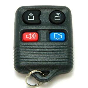 OEM Electronic 4-Button Key Fob Remote Compatible with Ford Lincoln Mercury (FCC ID: CWTWB1U313, CWTWB1U343, P/N: 3W7Z-15K601-AA, 3W73-15K601-AA)