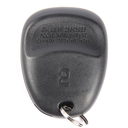 GM Genuine Parts 25695955 4 Button Keyless Entry Remote Key Fob