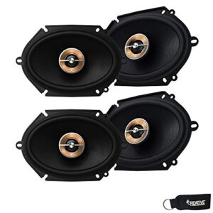 infinity – two pairs of kappa-86cfx kappa 6x8/5x7 inch two-way coaxial speakers