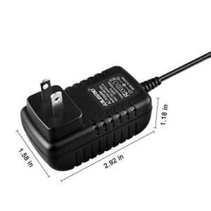 Snlope AC-DC Charger Adapter for Insignia NS-PDVD8A Portable DVD Player Power Supply