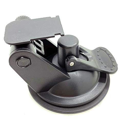 Super Suction Windshield Suction Cup Mount for Escort MAX MAX2 2 / 2015-2019 MAX360 Radar Detector w/Slide in Plate Connection (NOT for Radar That use Magnetic Cradle, Metal Slide in Plate Slot only)