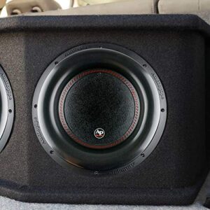 AudioPipe TXX-BDC4-12 12 Inch 2,200 Watt High Performance Powerful 4 Ohm DVC Vehicle Car Audio Subwoofer Speaker System, Black (2 Pack)