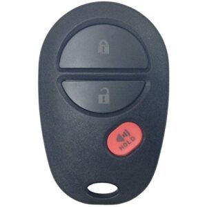 discount keyless replacement key fob car remote for toyota tacoma tundra sequoia highlander gq43vt20t