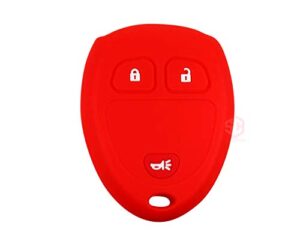 1x new key fob remote silicone cover fit – for select gm vehicles