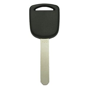 keyless2go replacement for new uncut transponder chip ignition car key ho01