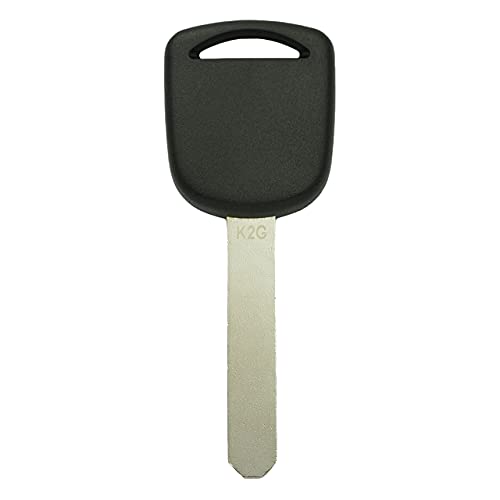 Keyless2Go Replacement for New Uncut Transponder Chip Ignition Car Key HO01