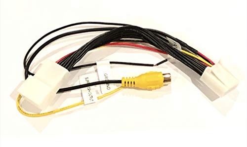 Add Aftermarket Backup Reverse Camera to Factory OEM Display/Nav Car Stereo Radio 16 Pin Wire Harness for Some Toyota/Scion Vehicles - Restrictions Listed Below- See Compatible Vehicles Below