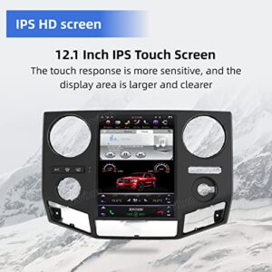 12.1" Vertical Screen Android Radio Audio Car DVD Player GPS Navigation for F250 F350 2009-2012 with CarPlay Original car Function