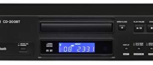 Tascam CD-200BT Rackmount Professional CD Player with Bluetooth Wireless