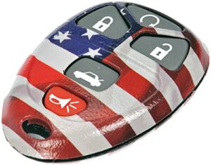 dorman 13636us keyless entry transmitter cover compatible with select models, red; white; blue