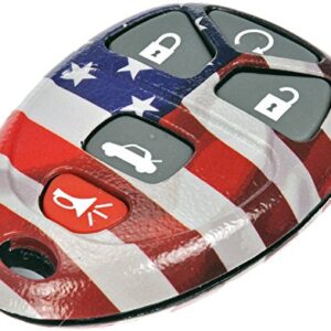 Dorman 13636US Keyless Entry Transmitter Cover Compatible with Select Models, Red; White; Blue