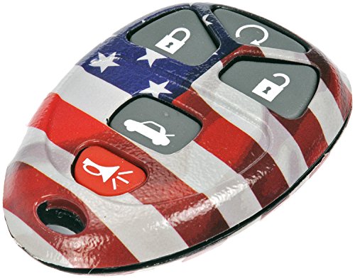 Dorman 13636US Keyless Entry Transmitter Cover Compatible with Select Models, Red; White; Blue