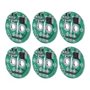 diyeeni 6pcs super capacitor protection board, 2.5v super capacitor battery, capacitor protection board module, protects capacitor from exceeding the limiting voltag