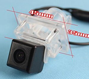 eSATAH Car Rear View Camera for Mercedes Benz C180 C200 C280 C300 C350 C63 AMG & HD CCD Night Vision Waterproof and Shockproof Reversing Backup Camera