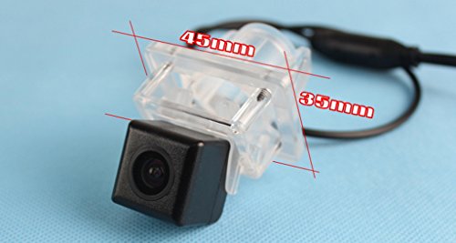 eSATAH Car Rear View Camera for Mercedes Benz C180 C200 C280 C300 C350 C63 AMG & HD CCD Night Vision Waterproof and Shockproof Reversing Backup Camera