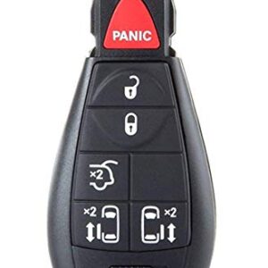 KAWIHEN Remote Key Fob Replacement for Chrysler 300 T&C Dodge Charger Challenger Grand Caravan 1500 2500 3500 4500 Jeep Commander Grand Cherokee M3N5WY783X IYZ-C01C 267F-5WY783X (Just a Case)