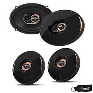 infinity kappa-62ix 6.5″ coaxial speakers + infinity kappa-93ix 6×9″ coaxial speakers
