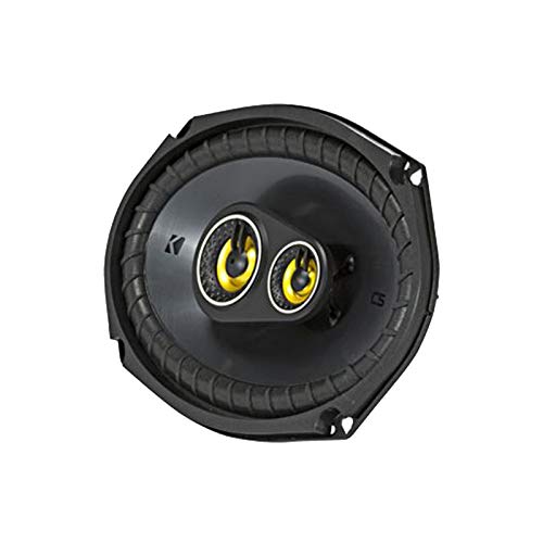 2 Pair Car Speaker Package of 2X Kicker CSC654 300-Watt 6.5" Inch 2-Way Black Coaxial Speakers + 2X CSC6934 450W 6x9 CS Series 3-Way Speakers - Bundle Combo with Enrock 50 Foot 14 Gauge Speaker Wire