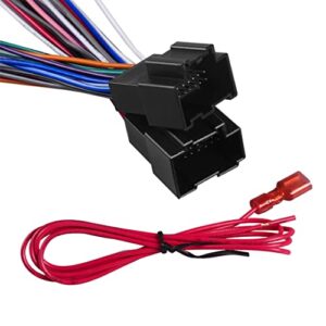 BATIGE Radio Wiring Harness for GM Chevy 2007-2015, GMC 2006-2017, Buick 2007-2014 Install Car Stereo Wire Cable Plug Non-Amplified System