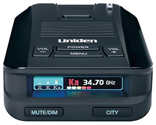 Uniden DFR8 Super Long Range Laser and Radar Detection, Advanced K/KA Band Filter, Voice Notifications, Ultra-bright Multi-Colored OLED Display