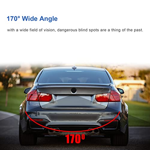 Backup Camera for car AHD1080P Metal 170 Degree Wide Angle Rearview Reversing Camera Starlight Night Vision Waterproof Car Rear View Camera