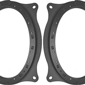 MJM Car Speaker Adapters Speaker Adapter Spacer Rings Fits 2016-2019 Nissan Titan Front Doors - SAK140_69-1 Pair