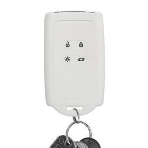 kwmobile Key Cover Compatible with Renault - White