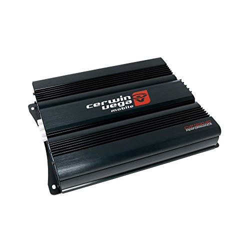 Cerwin-vega Mobile CVP1200.4D CVP Series 4-Channel Class-D Amplifier (600W Rms), Black