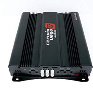 Cerwin-vega Mobile CVP1200.4D CVP Series 4-Channel Class-D Amplifier (600W Rms), Black