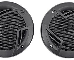 Pair Rockville RV4.3A 4" 3-Way Car Speakers 500 Watts / 70w RMS CEA Rated Total