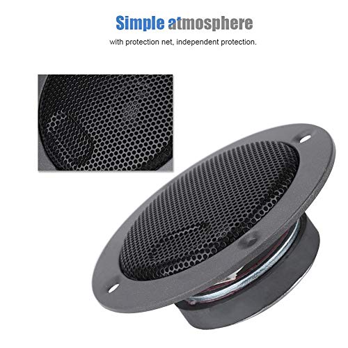 Magnetic Loudspeaker, 3 Inch Full Range Audio Speaker Stereo Woofer Magnetic Circuit Design Tweeter Speaker.