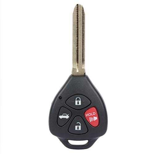 OCPTY 1 X Flip Key Entry Remote Control Key Fob Transmitter Replacement for 2010 2011 2012 2013 for Toyota COROLLA 4 Buttons 315 Mhz