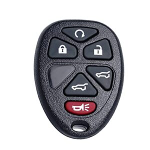 Key Fob Remote Replacement Fits for Chevy Tahoe Suburban GMC Yukon/Yukon XL 1500 2500 Cadillac Escalade ESV/EXT 2007 2008 2009 2010 2011 2012 2013 2014 Keyless Entry Remote Start Control 22951510