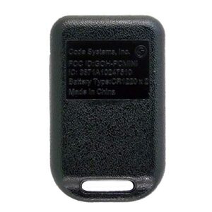 Replacement for 1-Button Ford Remote for Remote Start System FCC ID GOH-PCMINI