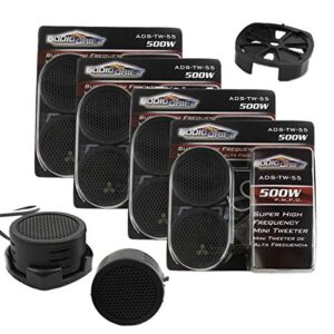 audio drift 4 pairs 500 watts super high frequency mini tweeters surface mount ads-tw-55