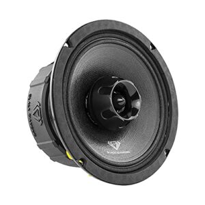 black diamond dia-xt6 6.5″ 2-ways midrange loudspeaker with built-in bullet tweeter 4-ohm 450 watts (1 speaker)