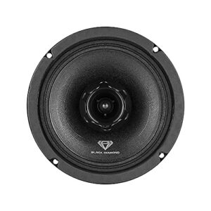 BLACK DIAMOND Dia-XT6 6.5" 2-Ways MidRange Loudspeaker with Built-in Bullet Tweeter 4-Ohm 450 Watts (1 Speaker)