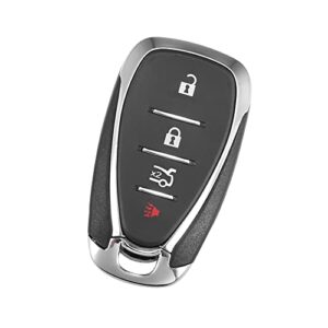 acropix 4 button keyless entry remote fit for chevrolet sonic – pack of 1 black