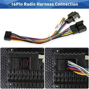 Aftermarket Car Radio Stereo Wiring Harness Adapter 16 Pin Connector Compatible with Chevrolet Silverado Suburban Buick