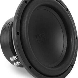 NVX VSW104V2 10" 500 watt RMS 1000 watt Peak Professional Grade VS-Series Dual 4-ohm Car Subwoofer