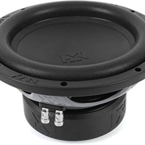 NVX VSW104V2 10" 500 watt RMS 1000 watt Peak Professional Grade VS-Series Dual 4-ohm Car Subwoofer