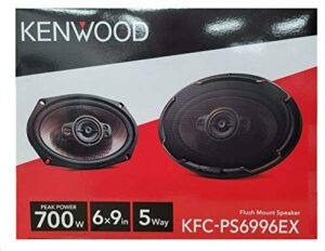kenwood kfc-ps6996ex performance 6×9 inch 5-way 700w car audio speakers