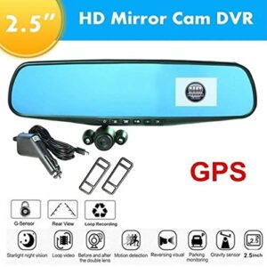 Lobonbo Hd Mirror Cam As Seen On Tv Car Dvr 350 Hd Dashcam Recorder 360-Degree Rotating Viewing Angle Driving Recorder