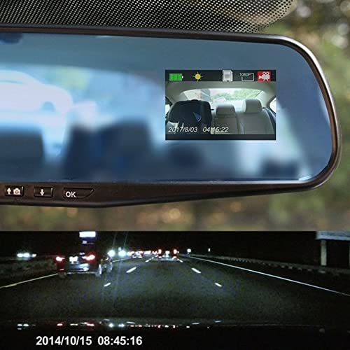 Lobonbo Hd Mirror Cam As Seen On Tv Car Dvr 350 Hd Dashcam Recorder 360-Degree Rotating Viewing Angle Driving Recorder