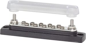 blue sea systems 2300 150 amp common busbar with 10 screws and a cover