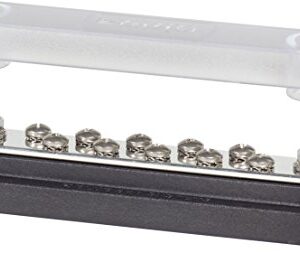 Blue Sea Systems 2300 150 Amp Common BusBar with 10 screws and a cover