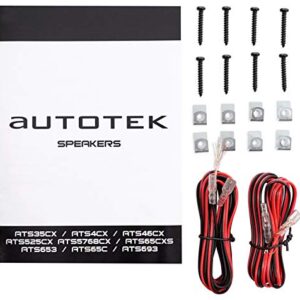 (4) AUTOTEK ATS5768CX 5x7"/6x8" 1000 Watt 2-Way Car Audio Coaxial Speakers