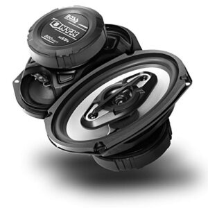 boss audio systems nx694 car speakers – 800 watts per pair, 400 watts each, 6 x 9 inch, full range, 4 way, sold in pairs