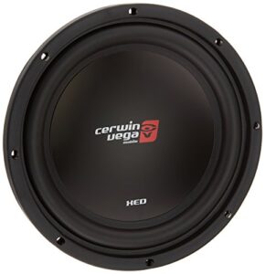 cerwin-vega xed10 10″ 4Ω 800w max single voice coil subwoofer